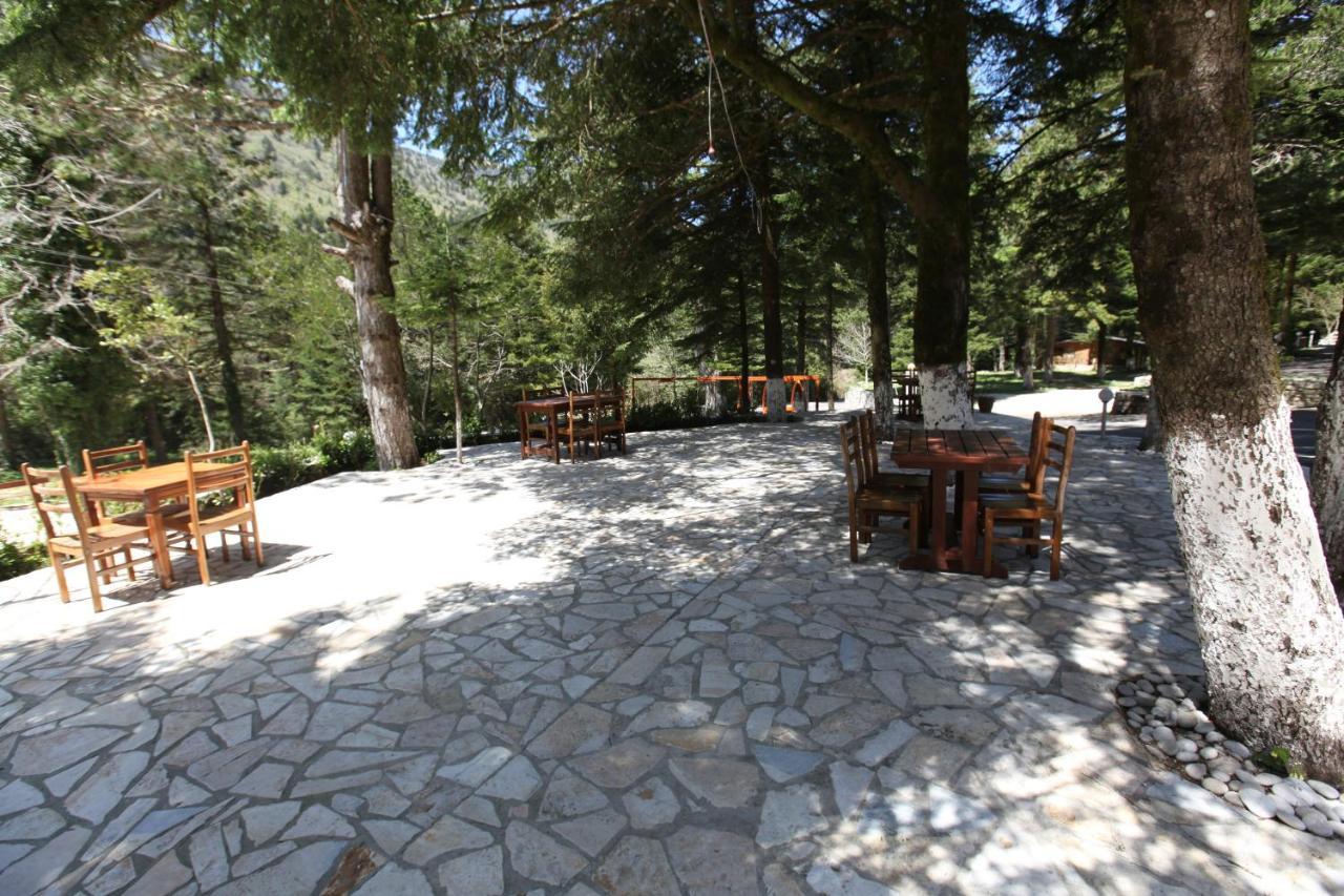 Bujtina Uji I Panjes, Log Cabins Dukat Kültér fotó
