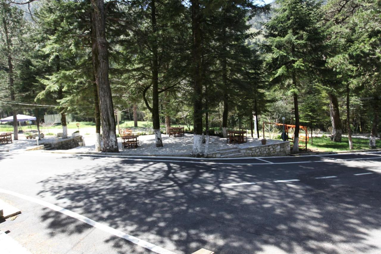 Bujtina Uji I Panjes, Log Cabins Dukat Kültér fotó