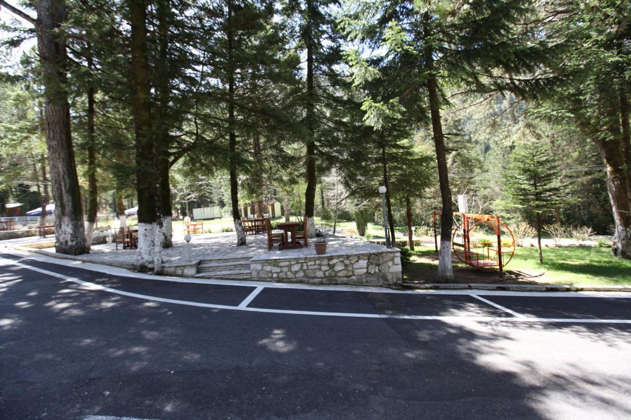 Bujtina Uji I Panjes, Log Cabins Dukat Kültér fotó
