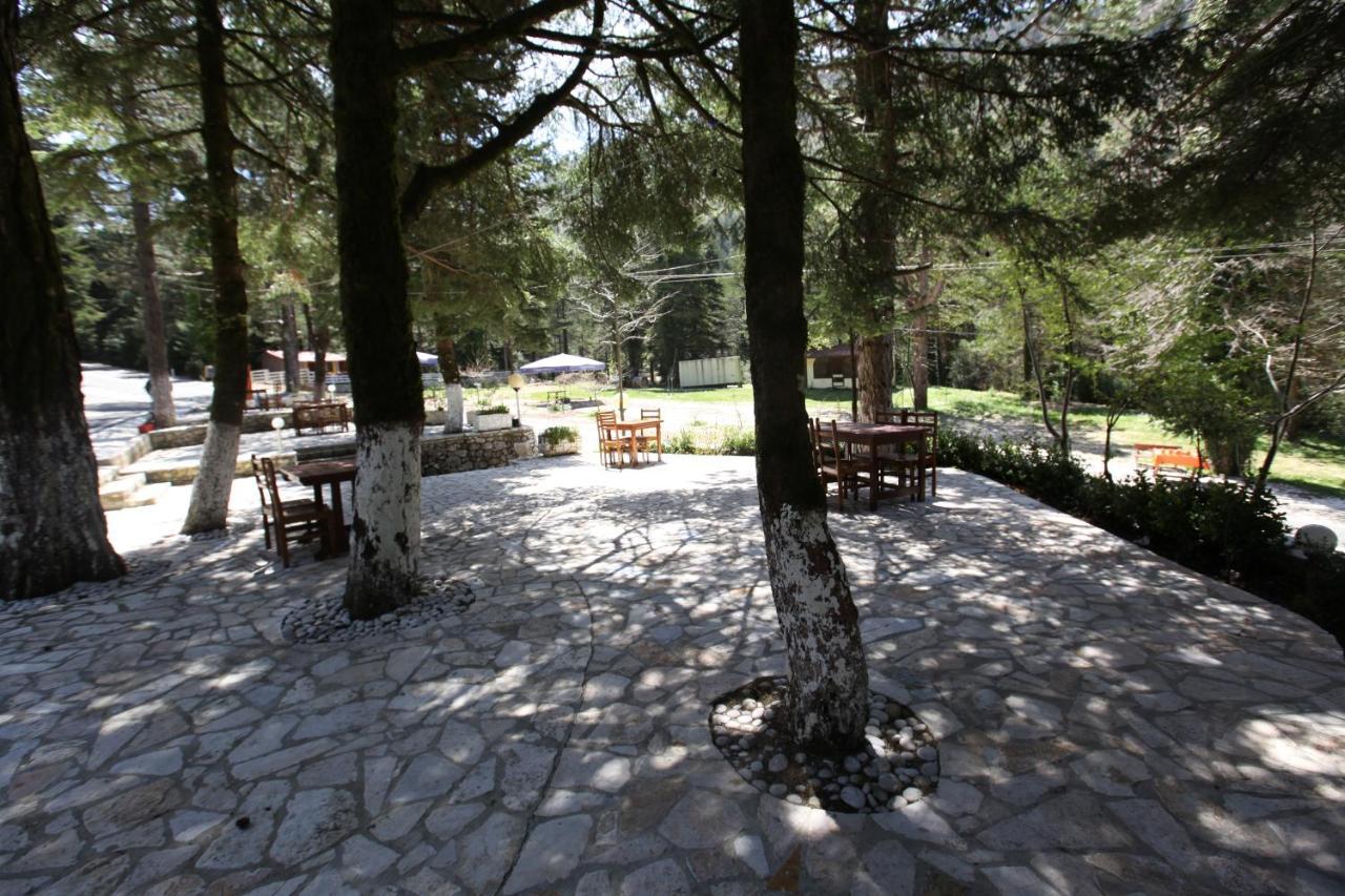 Bujtina Uji I Panjes, Log Cabins Dukat Kültér fotó