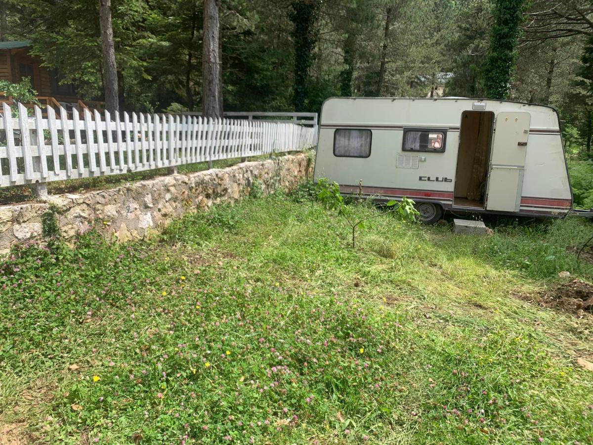 Bujtina Uji I Panjes, Log Cabins Dukat Kültér fotó