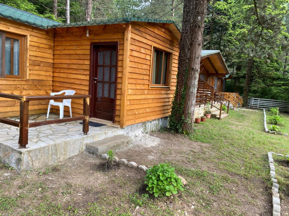 Bujtina Uji I Panjes, Log Cabins Dukat Kültér fotó