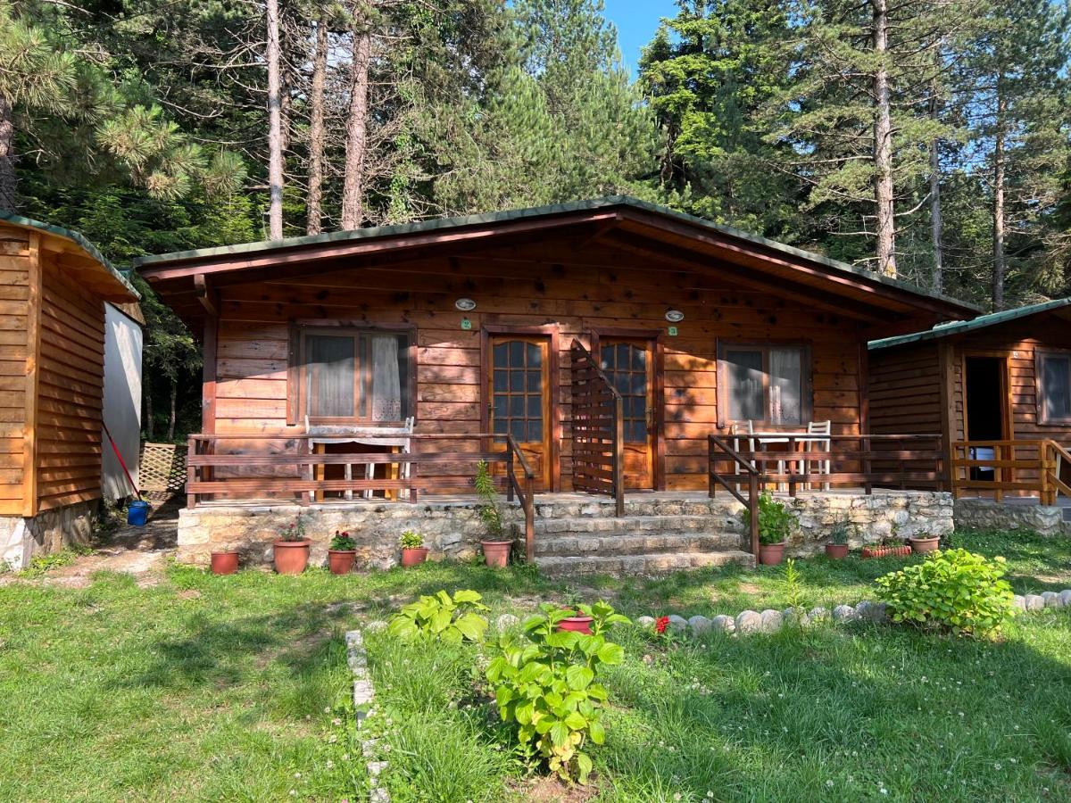 Bujtina Uji I Panjes, Log Cabins Dukat Kültér fotó